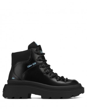 Naked Wolfe Apex Box Men's Boots Black Singapore | Q3W-5680