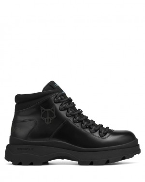 Naked Wolfe Aspire Box Men's Boots Black Singapore | H2P-6183