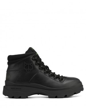 Naked Wolfe Aspire Men's Boots Black Singapore | V7N-6113