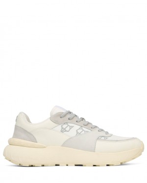 Naked Wolfe Dart Men's Sneakers White Singapore | F3W-7950