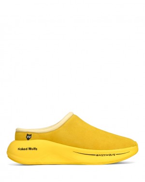 Naked Wolfe Dawn Men's Sneakers Yellow Singapore | C9M-2676