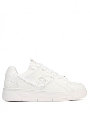 Naked Wolfe Hit Men's Sneakers White Singapore | B3X-9328