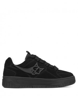 Naked Wolfe Hit Midnight Men's Sneakers Black Singapore | K1C-2319