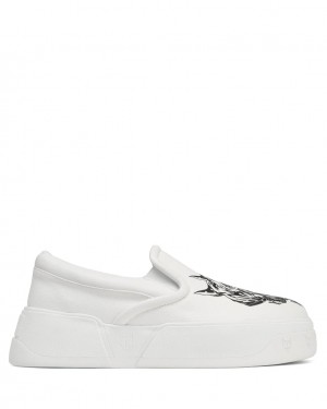 Naked Wolfe Killer Men's Sneakers White Singapore | Y3X-7497