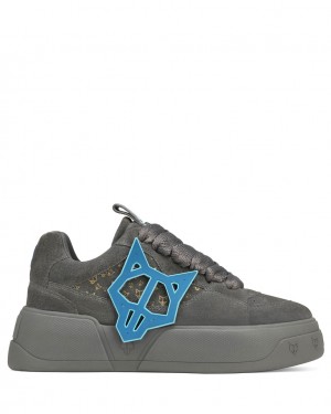 Naked Wolfe Kosa Cool Men's Sneakers Grey Singapore | P1X-1204