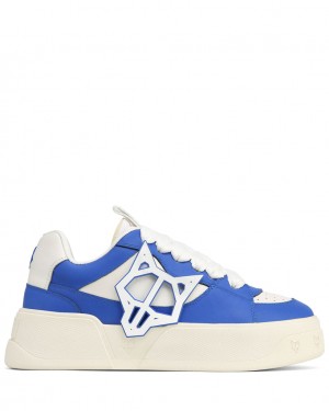 Naked Wolfe Kosa Men's Sneakers Blue Singapore | W6K-3263