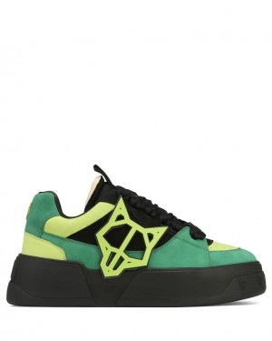 Naked Wolfe Kosa Men's Sneakers Light Green Singapore | A3Q-3101