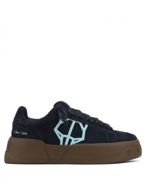 Naked Wolfe Kray Men's Sneakers Blue Singapore | Y7Z-8384