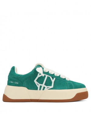 Naked Wolfe Kray Men's Sneakers Green Singapore | I3U-0528