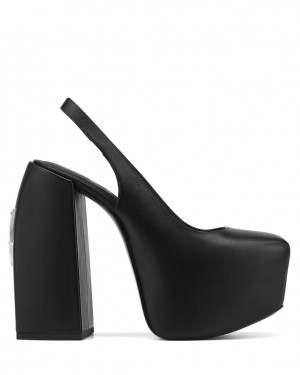 Naked Wolfe Loyal Women's Heels Black Singapore | E8Q-7450