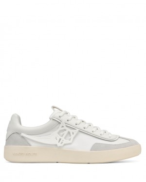 Naked Wolfe Palm Men's Sneakers White Singapore | N3L-4435