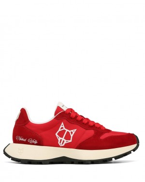 Naked Wolfe Plug Women's Sneakers Red Singapore | Q2Q-3999