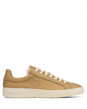 Naked Wolfe Portofino Men's Sneakers Beige Singapore | A1U-8785