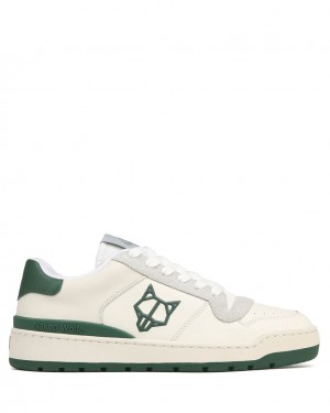 Naked Wolfe Ravenn Women's Sneakers Green Singapore | P9C-9766