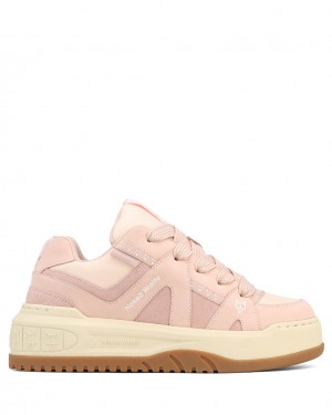 Naked Wolfe Skating Women's Sneakers Pink Singapore | X4U-0031