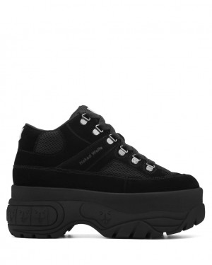 Naked Wolfe Slash Women's Sneakers Black Singapore | X8Y-6174