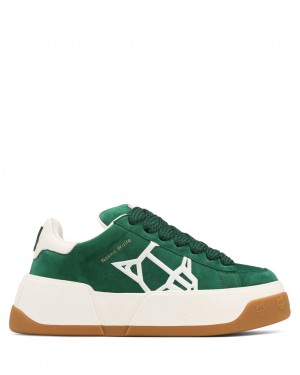 Naked Wolfe Sound Ivy Women's Sneakers Green Singapore | U0D-5119