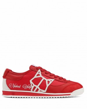 Naked Wolfe Vital Women's Sneakers Red Singapore | U3U-4943