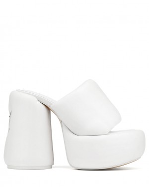 Naked Wolfe Wow Women's Heels White Singapore | A2H-2635