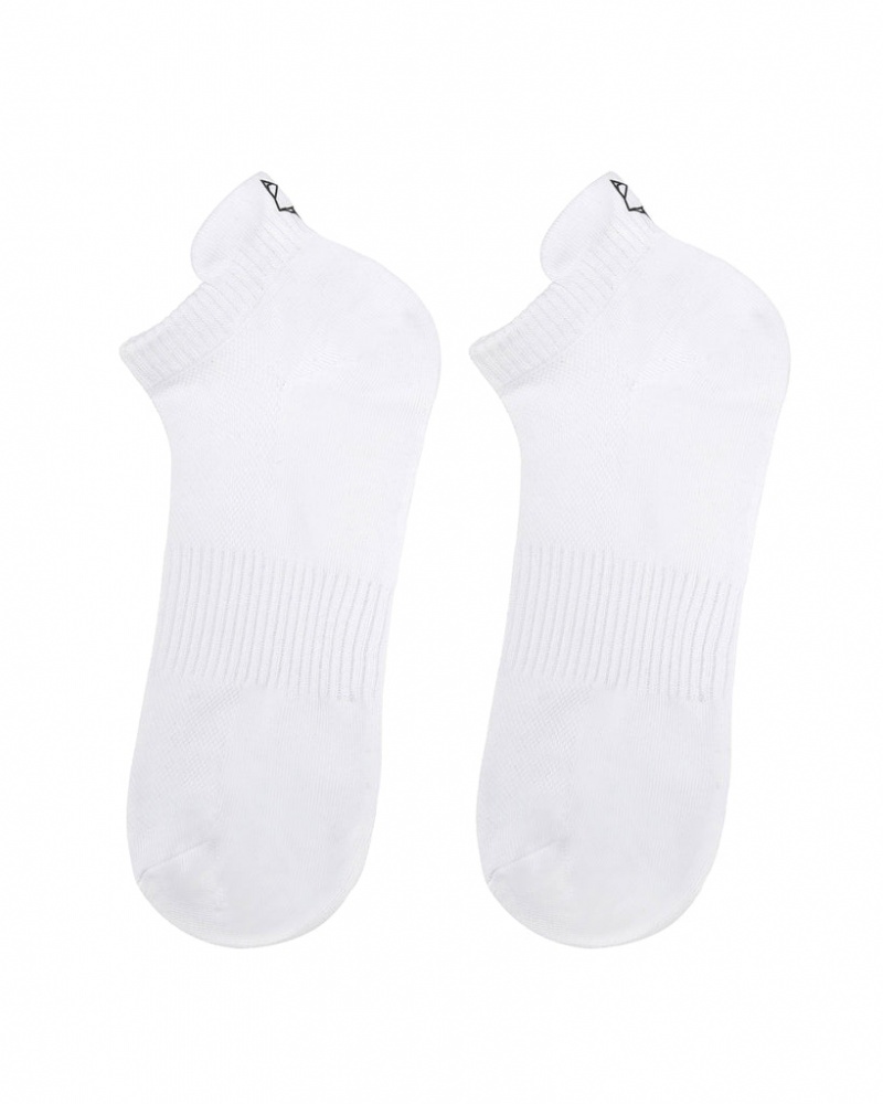 Naked Wolfe 3 Pack Mens Egyptian Cotton Ankle Socks Men's Socks White Singapore | V8B-3834