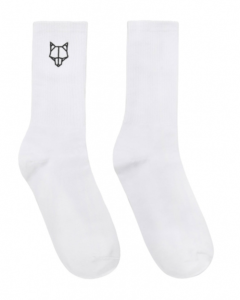 Naked Wolfe 3 Pack Mens Egyptian Cotton Socks Men's Socks White Singapore | V4J-6411