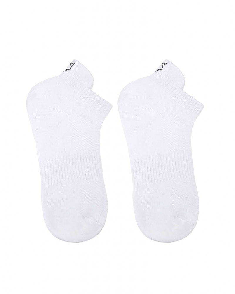 Naked Wolfe 3 Pack Womens Egyptian Cotton Ankle Socks Women's Socks White Singapore | D5V-3593