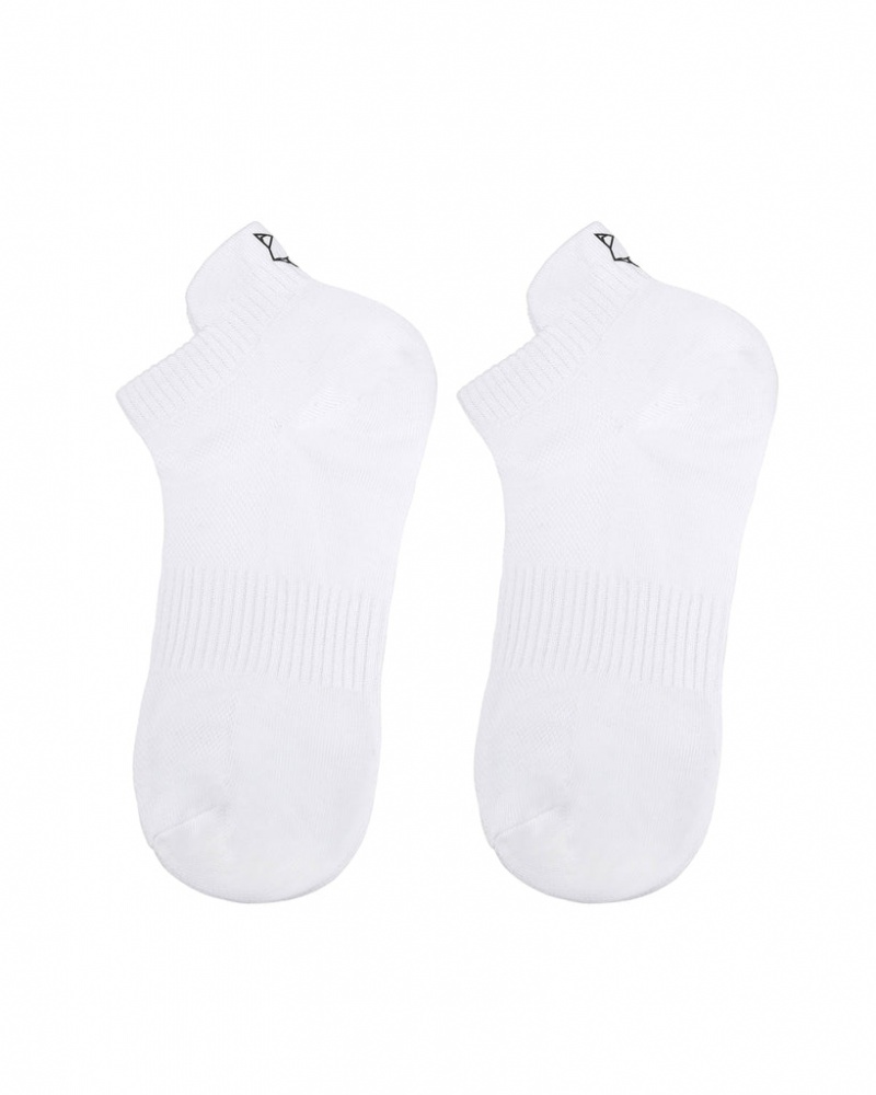 Naked Wolfe 3 Pack Womens Egyptian Cotton Ankle Socks Women's Socks White Singapore | D5V-3593