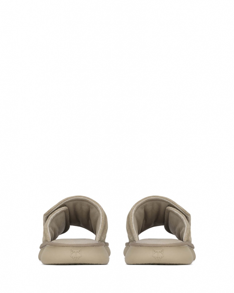 Naked Wolfe Alaska Men's Slides Grey Singapore | R1M-0041