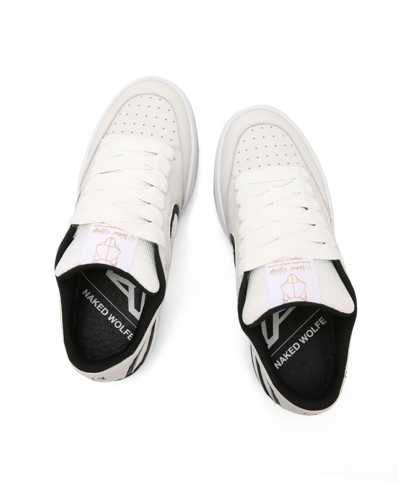 Naked Wolfe Ambition Women's Sneakers White / Black Singapore | Q6L-1895