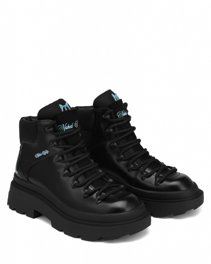 Naked Wolfe Apex Box Men's Boots Black Singapore | Q3W-5680