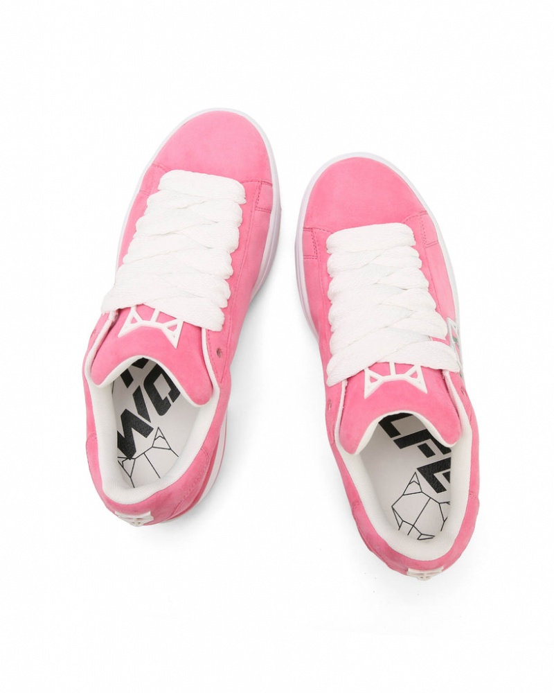 Naked Wolfe Archive Women's Sneakers Pink Singapore | D9N-3246