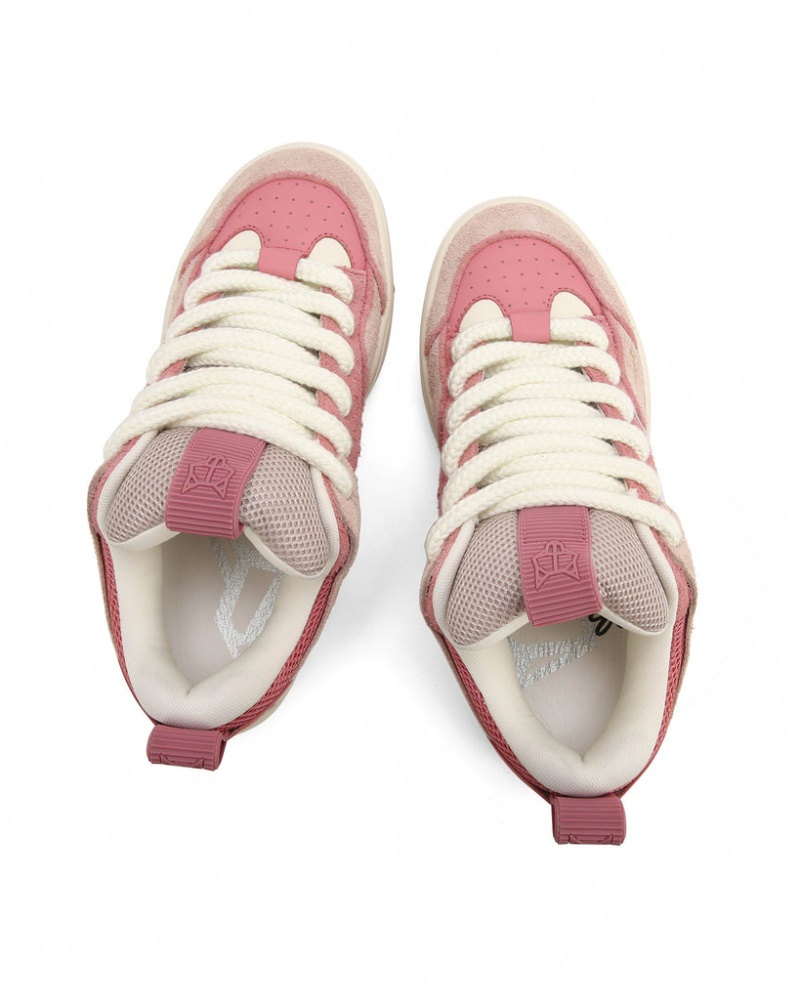 Naked Wolfe Area Genysis Women's Sneakers Pink Singapore | Y7T-4425