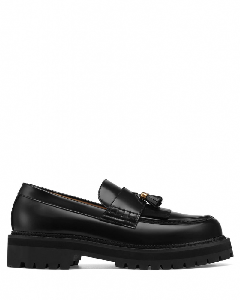 Naked Wolfe Banter Box Men\'s Loafers Black Singapore | O1U-6698