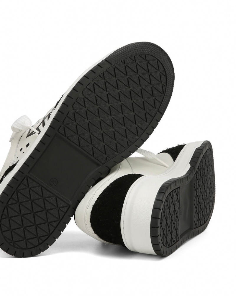 Naked Wolfe CM-00 Combo Men's Sneakers White / Black Singapore | M5N-7238