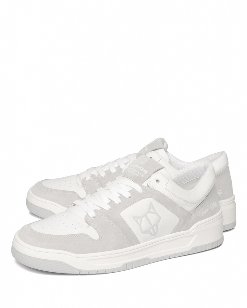 Naked Wolfe CM-01 Combo Men's Sneakers White / Grey Singapore | X7E-0458