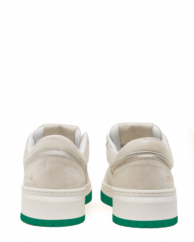 Naked Wolfe CM-01 Combo Men's Sneakers White / Green Singapore | X8F-1171