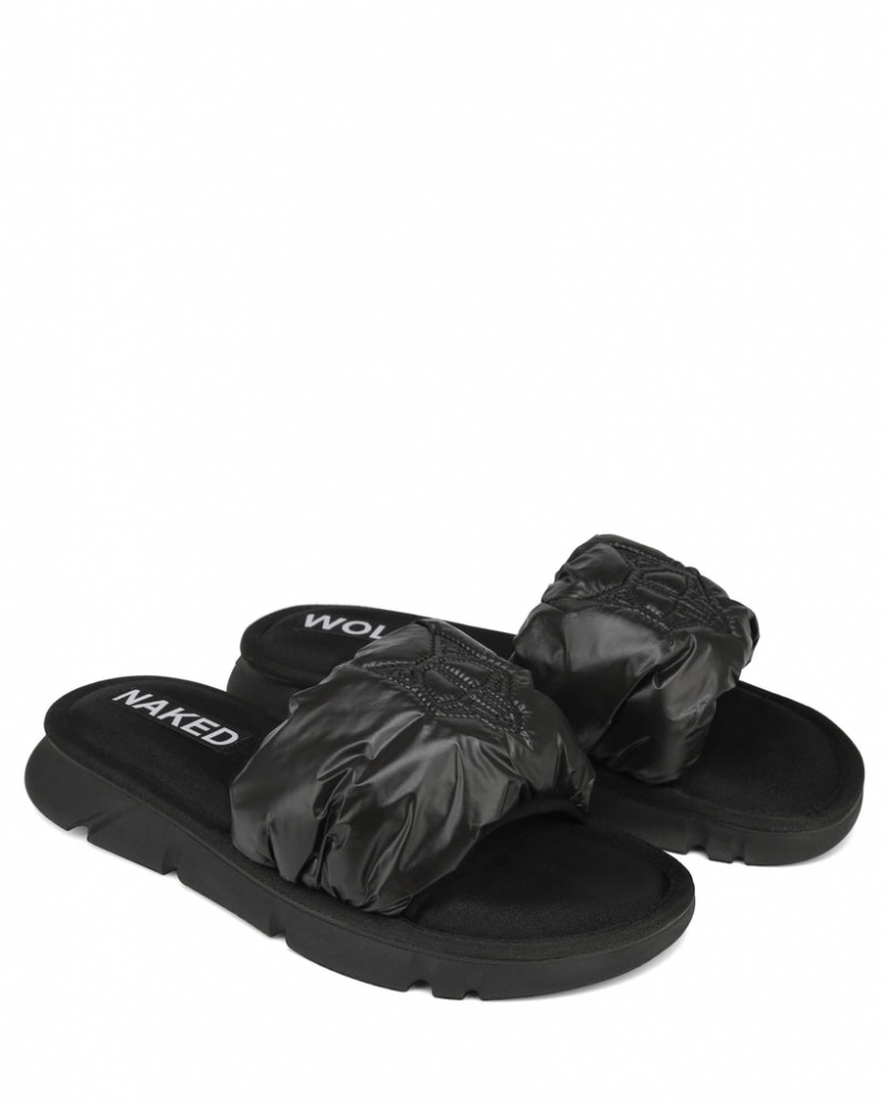 Naked Wolfe Coasting Men's Slides Black Singapore | Y7K-5290