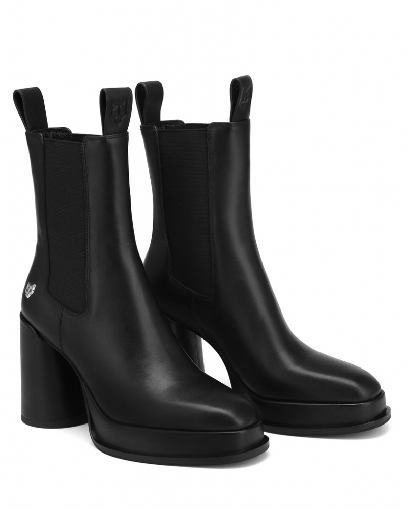 Naked Wolfe Cute Women's Boots Black Singapore | W1A-5902