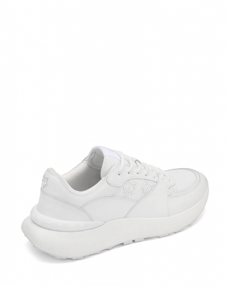 Naked Wolfe Dart Triple Men's Sneakers White Singapore | O1D-5303