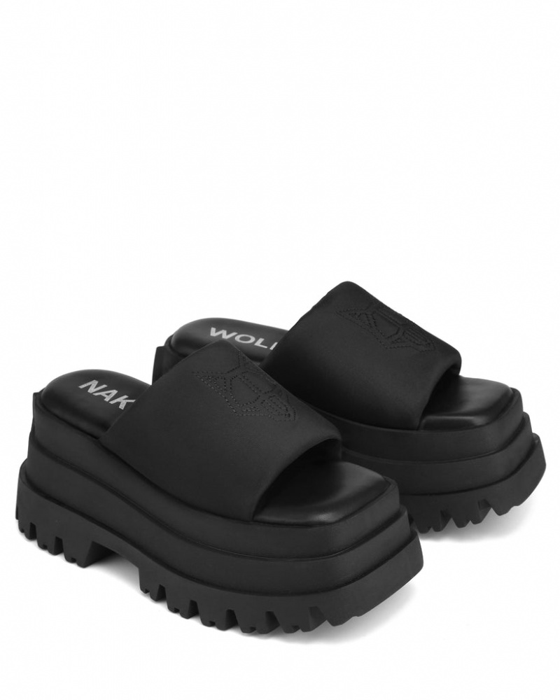 Naked Wolfe Delicious Women's Sandals Black Singapore | D5E-1702