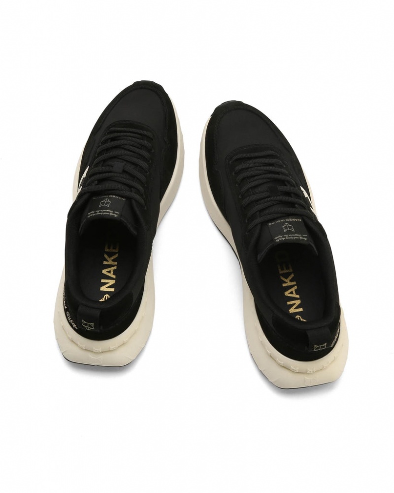 Naked Wolfe Doubt Men's Sneakers Black Singapore | E2T-8967