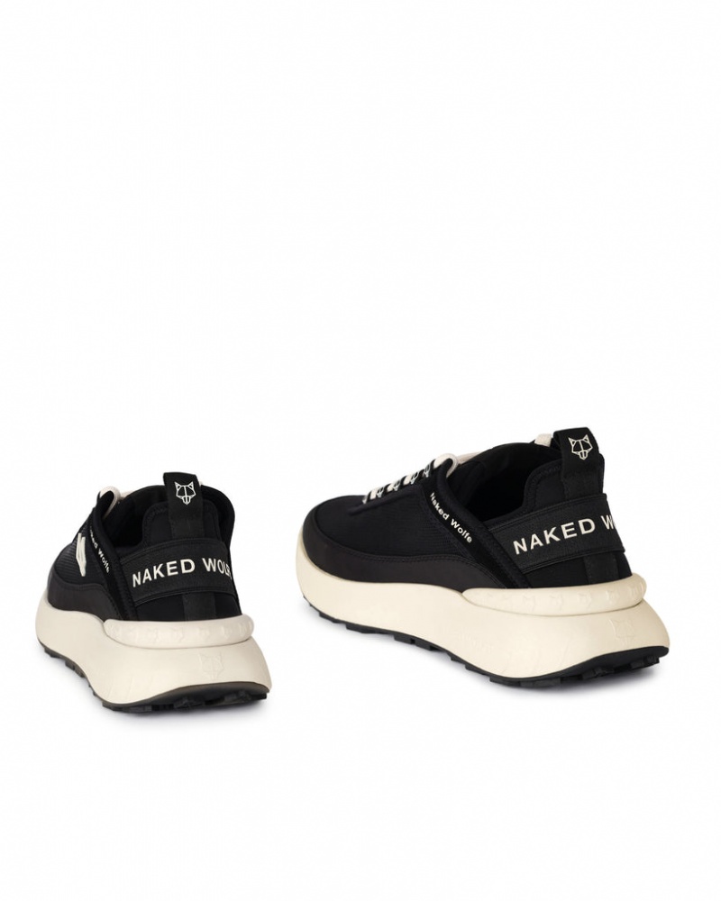 Naked Wolfe Drip Men's Sneakers Black Singapore | E7P-2292