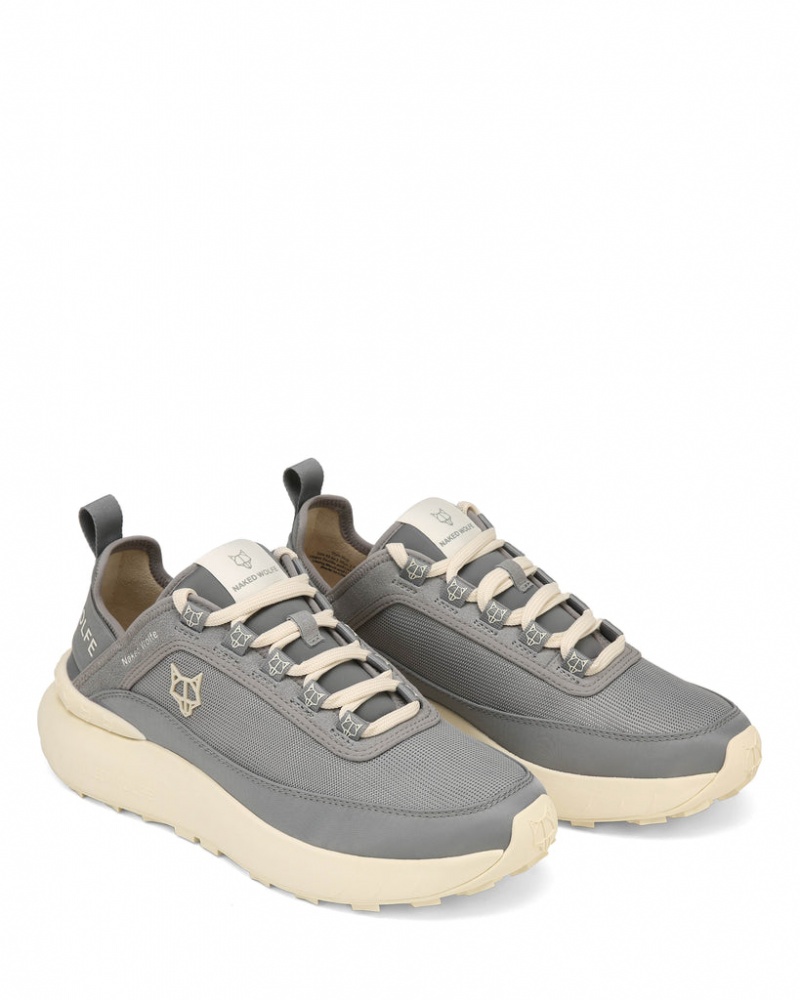 Naked Wolfe Drip Men's Sneakers Grey Singapore | N3C-5675