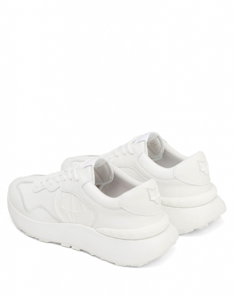 Naked Wolfe Drought Triple Men's Sneakers White Singapore | Y1Y-9960