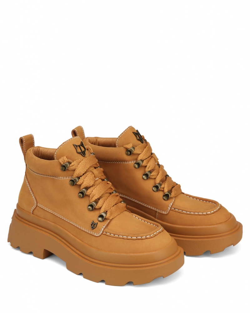 Naked Wolfe Drown Men's Boots Brown Singapore | Q9G-9681