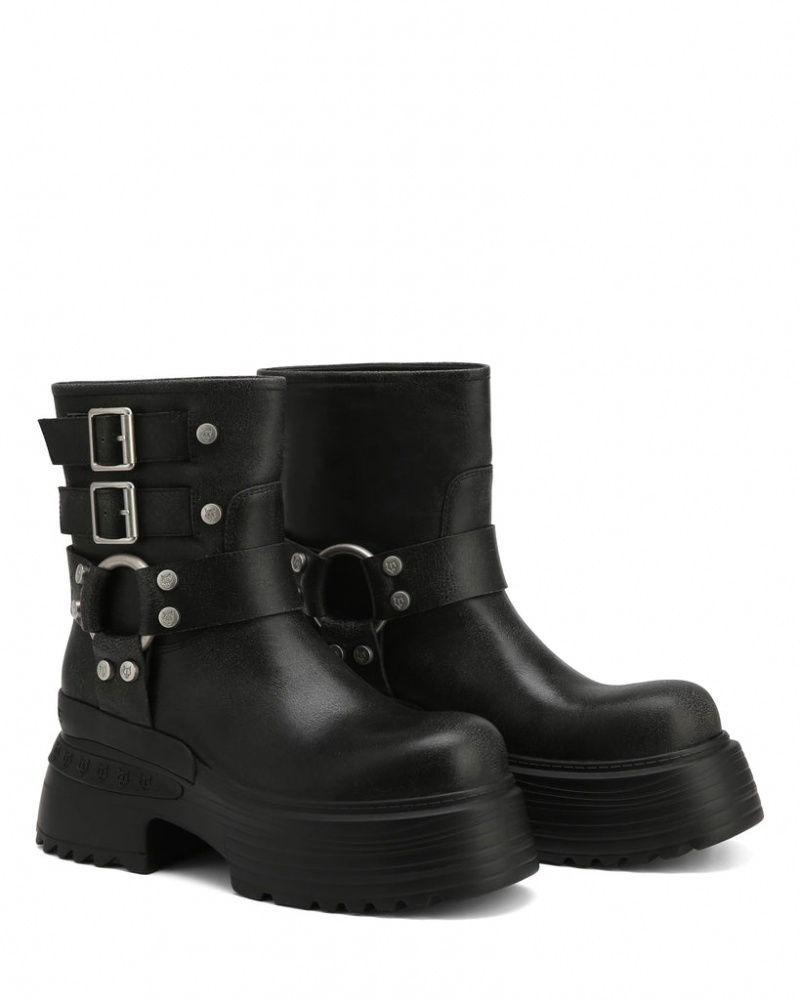 Naked Wolfe Eclipse Women's Boots Black Singapore | D6L-2809