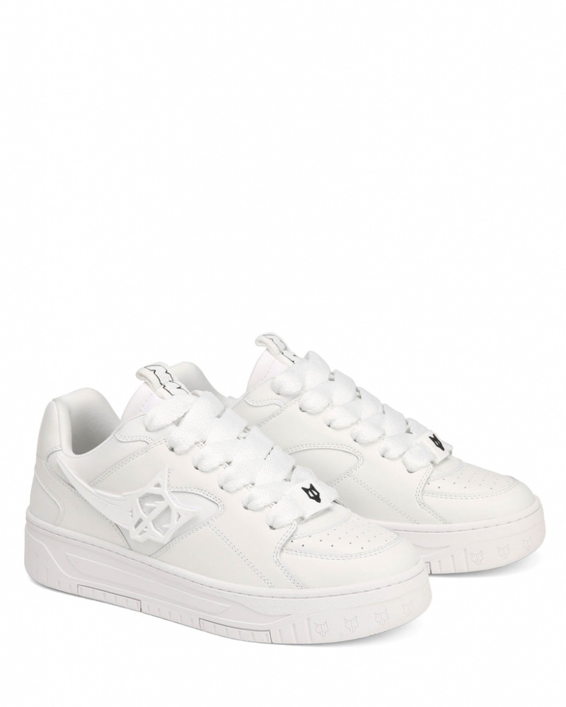 Naked Wolfe Hit Men's Sneakers White Singapore | B3X-9328