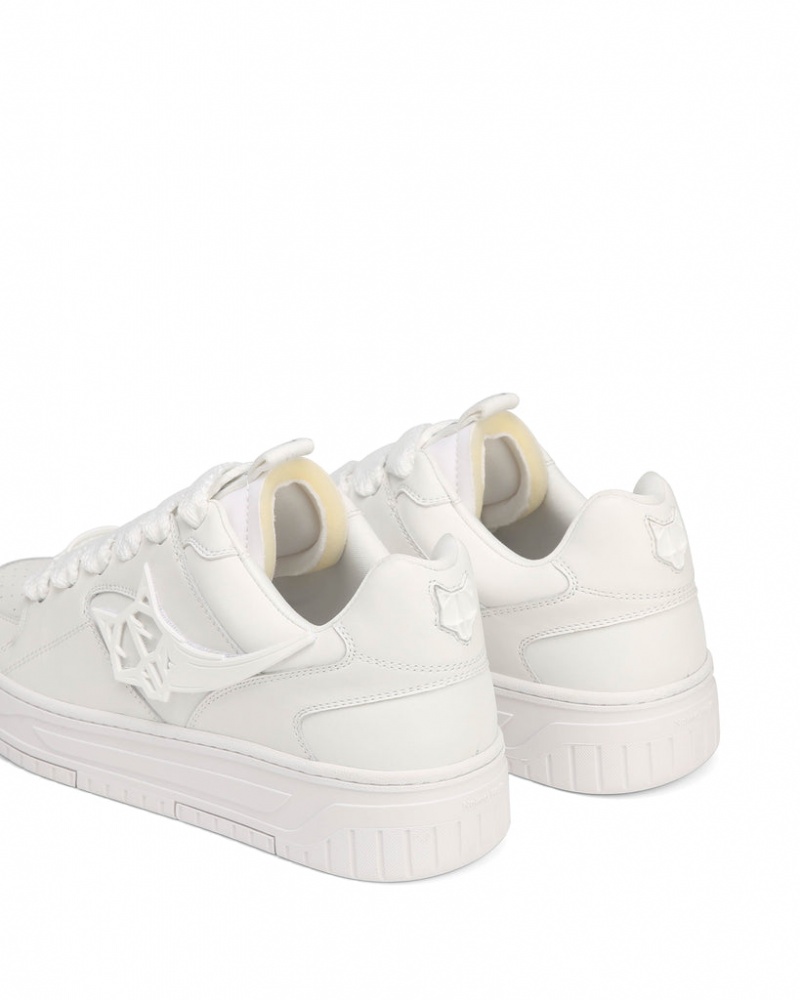 Naked Wolfe Hit Men's Sneakers White Singapore | B3X-9328