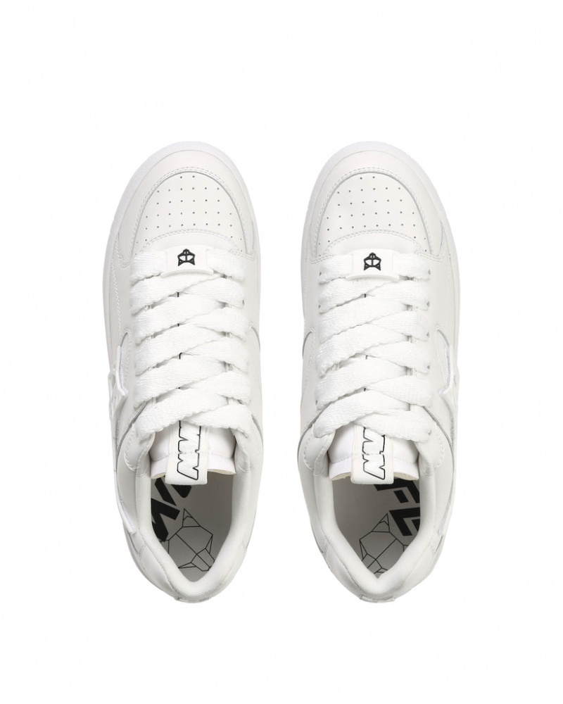 Naked Wolfe Hit Men's Sneakers White Singapore | B3X-9328