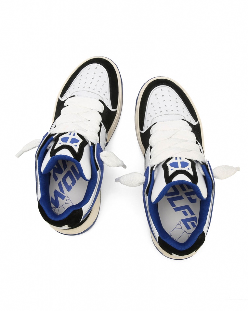 Naked Wolfe Kash Men's Sneakers Blue Singapore | M1E-2185